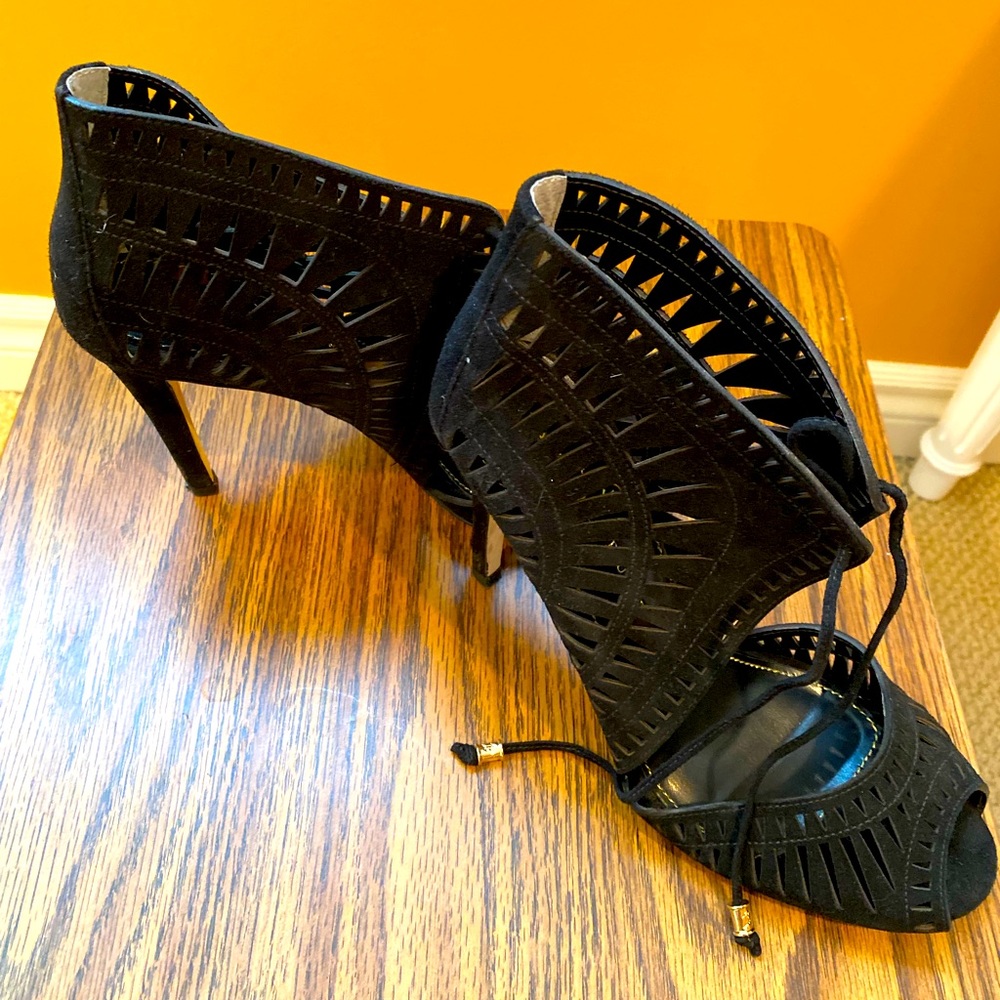 Black heels